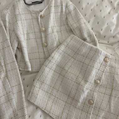 ensemble old money jupe et veste