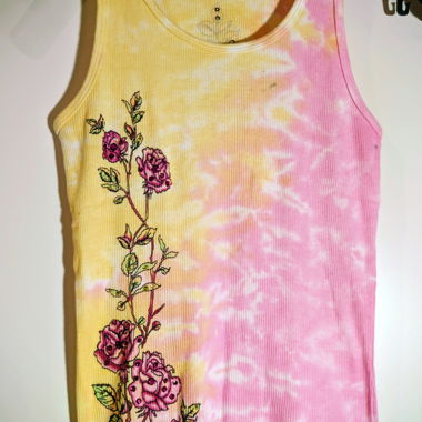 Rhinestone tank top by Bejeweled