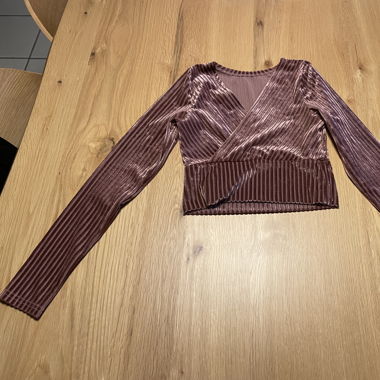 Pull SHEIN Bordeaux velours