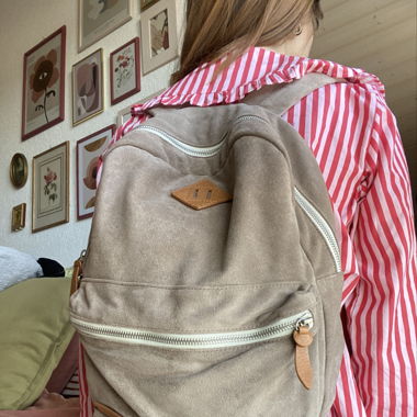Sac à dos daim Pull&Bear