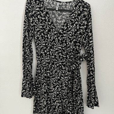 Black Floral Jumpsuit