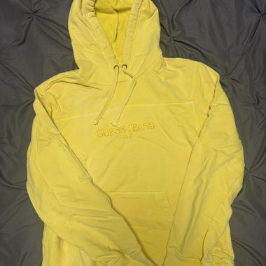 Felpa Guess USA gialla Gr.S