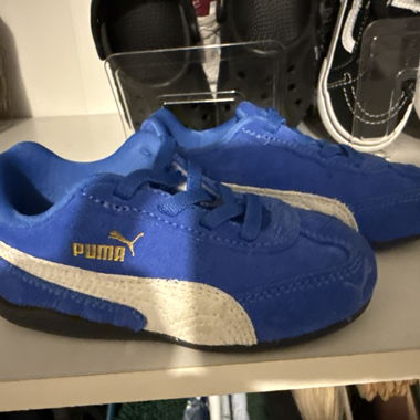 Baskets Puma bleues