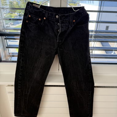 Levi's 501 Black Jeans W27 L30