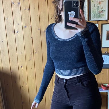 Abercrombie blue sweater