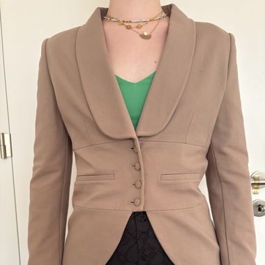 blazer ajusté