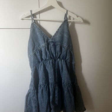 Unworn Denim Dress Size M
