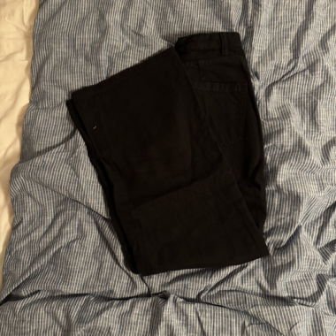 Jeans a gamba larga