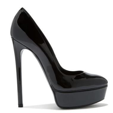 Magnifique Escarpins Casadei "Flora" Noir  Neuves