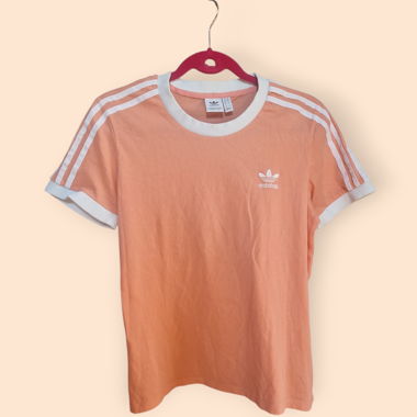 Adidas T-shirt orange lachsrosa