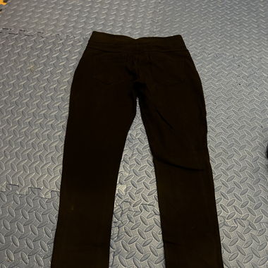 Pantalon slim noir femme 