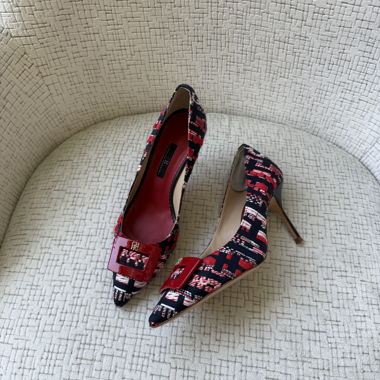 CH Carolina Herrera Tweed Pumps 38