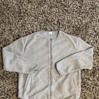 ZARA, ZIPPER GREY