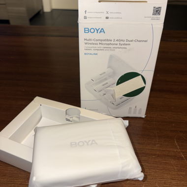 Microfono wireless BOYA BY-WM3T (prezzo trattabile)