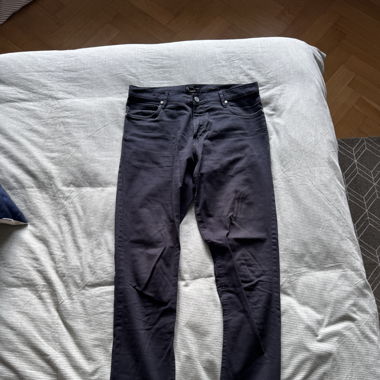 Blue slim fit pants 