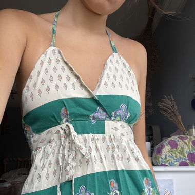 handmade patchwork dress