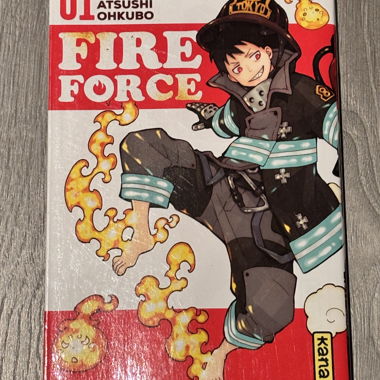 Fire Force manga volume 01