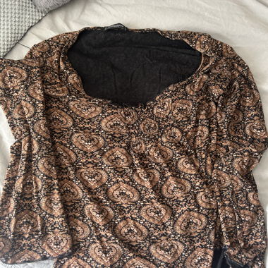 Top maniche lunghe paisley Sinéquanone