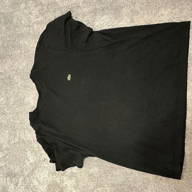 Schwarzes Lacoste T-Shirt