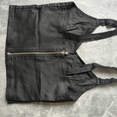 Malpensa Zip-Crop-Top