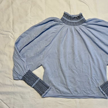 Langarmshirt mit Puffärmeln 
