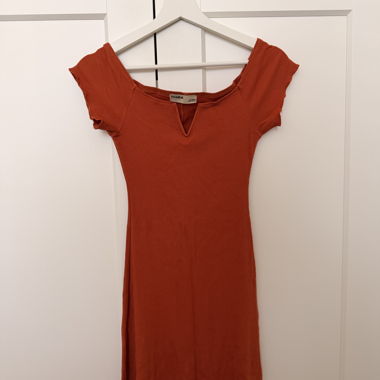 Pull&Bear ribbed mini dress