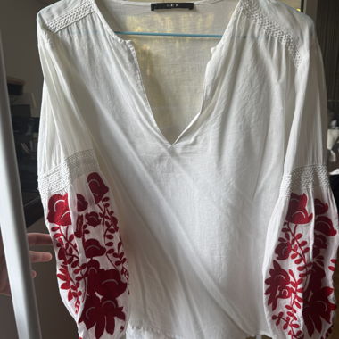Bluse, Tunika mit Stickereien von SET