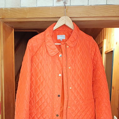 Jacke grell orange 