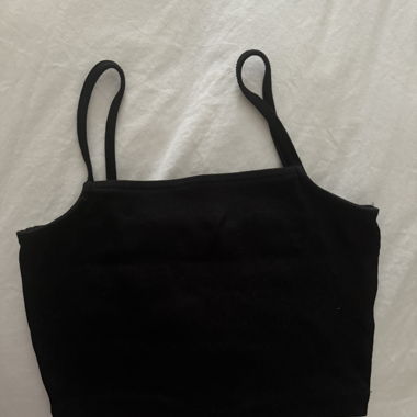 Schwarzes Top Gr. S