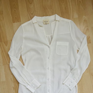 Chemise en soie Sezane 