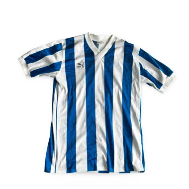 Maillot de football Puma bleu et blanc
