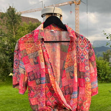 Hemd Bluse farbig