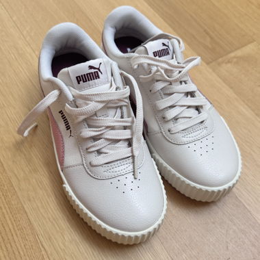 Puma White Pink Sneakers EU 37