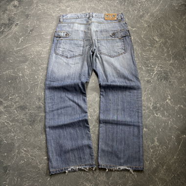 Jeans Vintage Dolce Gabbana Straight Baggy (M)