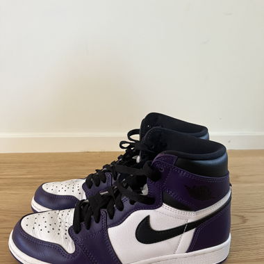 Jordan 1 Retro High Court Purple White