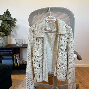 Cardigan en maille estival