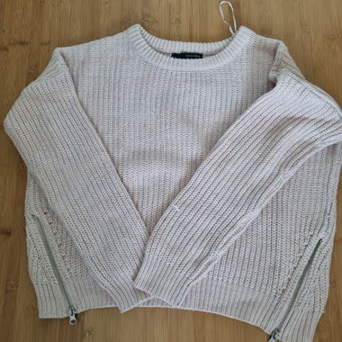 Pinker Strickpullover