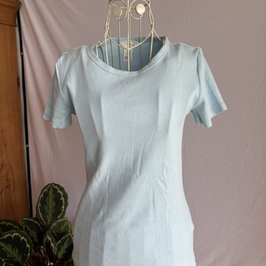 blaues T-Shirt nie getragen