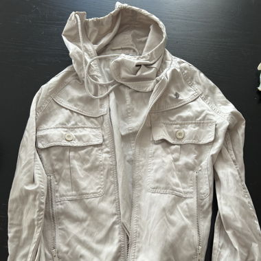 Adidas Beige Vintage Jacke