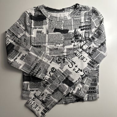 Maglia a Manica Lunga Stampata