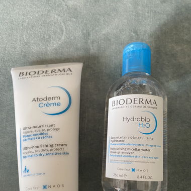 Bioderma produits dermatologiques 2 pièces 