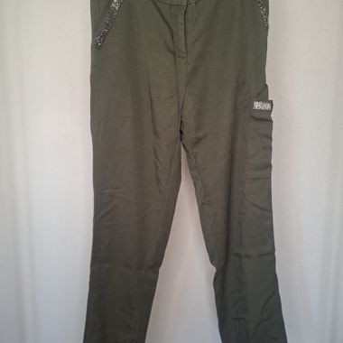 Pantaloni kaki fluidi Captain Tortue