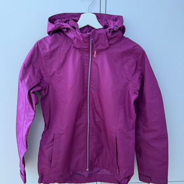 Purple Outdoor Rain Jacket Size 36