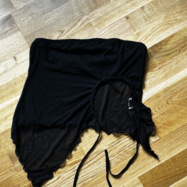 black top with lace detailing