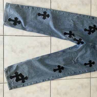 Black salt jeans