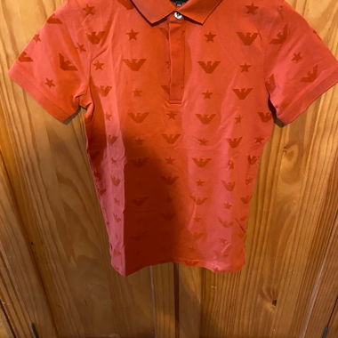 Polo Emporio Armani rosso (12 anni)