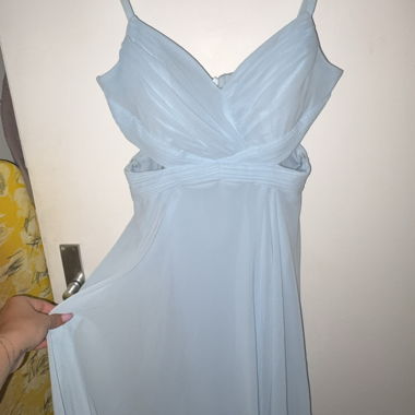 Light blue short dress