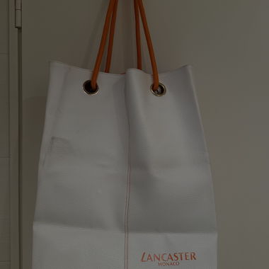 Lancaster tote bag white