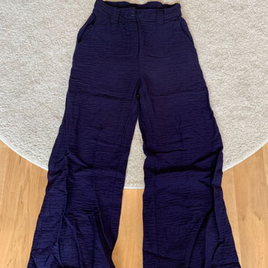 Pantalon en tissu femme