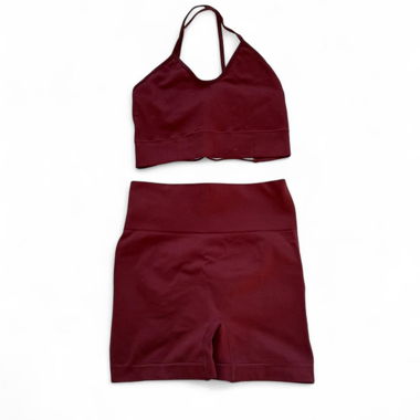 Burgundy sport set